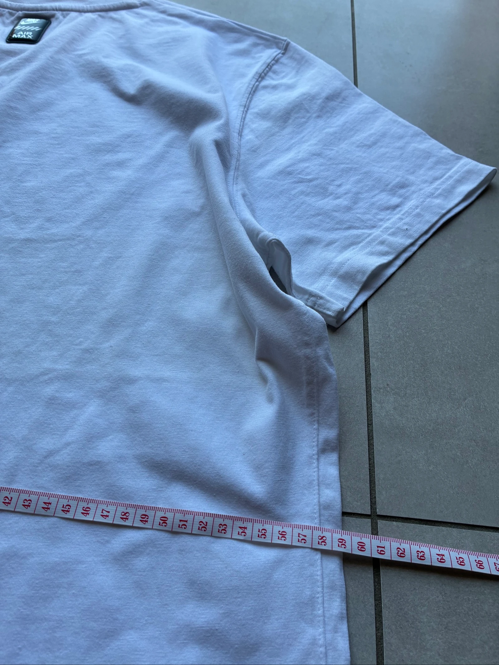T-Shirt Nike Air Max 95/25 Branca Vintage Y2K com Estampa GG Streetwear Rara – photo 10